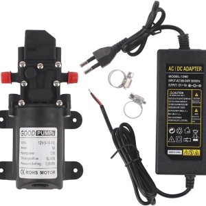 Pulverizador de bomba de 12 V CC 70 W 0.9MPA 130 psi Bomba de presión de agua Bomba de refuerzo para el hogar Bomba de diafragma Conectar a Pulverizador de bomba de 12 V CC 70 W 0.9MPA 130 psi Bomba de presión de agua Bomba de refuerzo para el hogar Bomba de diafragma Conectar a