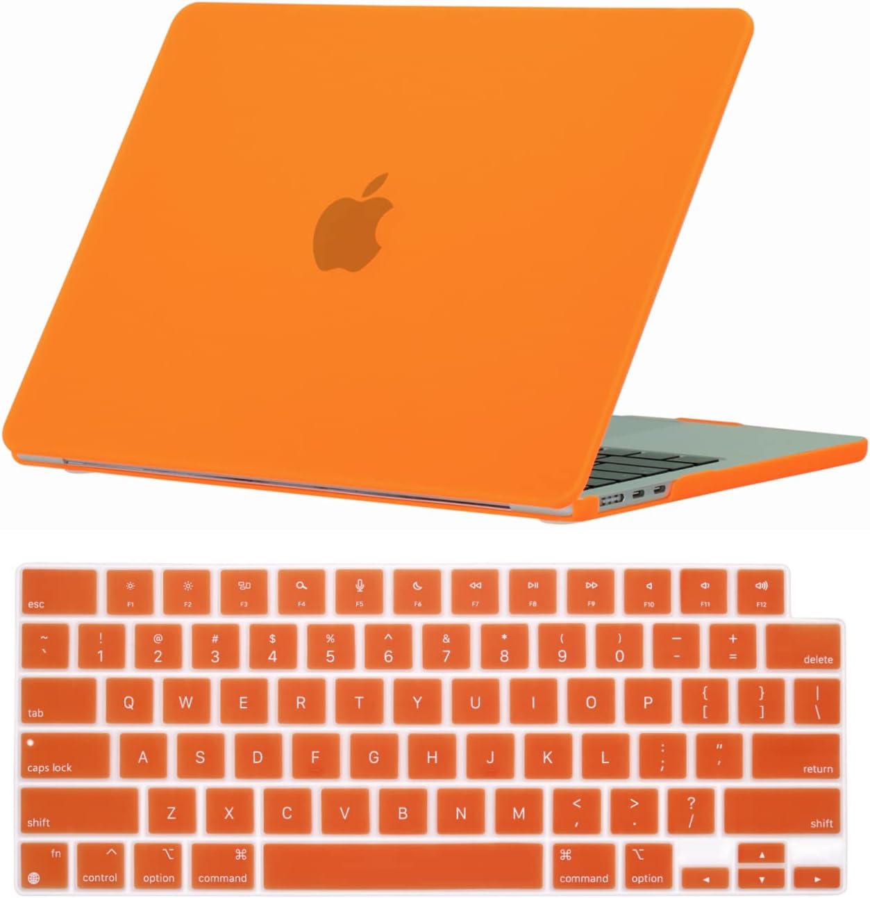 Se7enline Funda rígida compatible con MacBook Air de 15 pulgadas M2 2023 para Mac Air de 15.3 pulgadas, modelo A2941, acabado mate, funda rígida