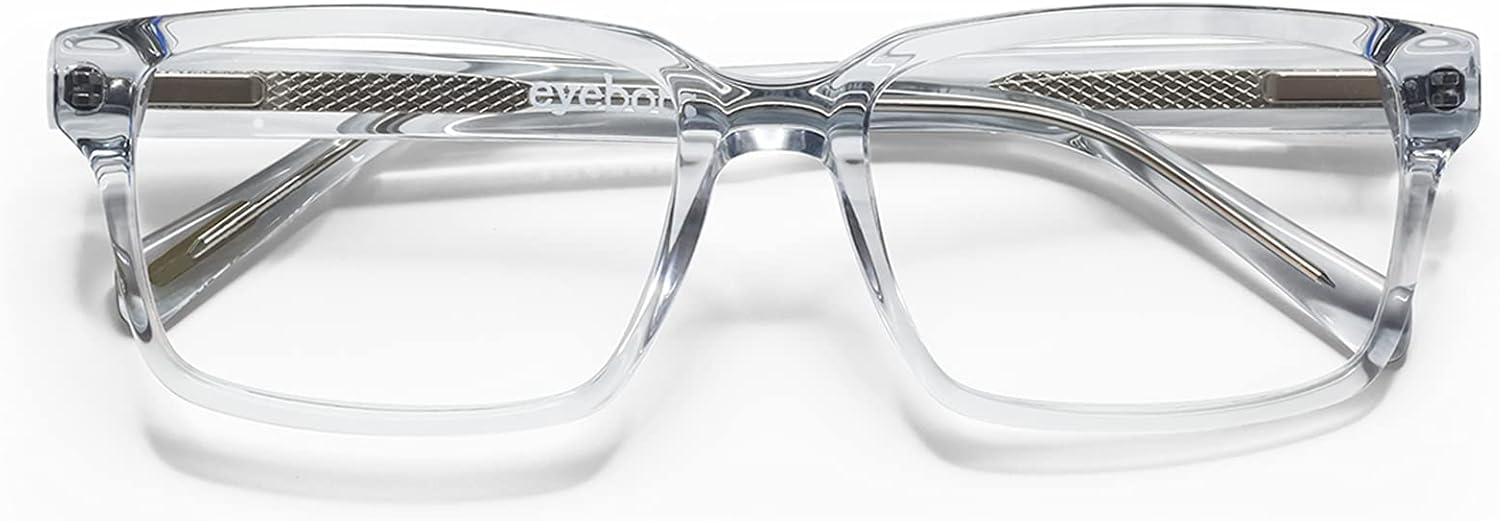 eyebobs Anteojos anchos  Gafas de lectura prémium para hombres y mujeres  Marco rectangular para caras anchas  Disponible en tamaños 0.00-4.00
