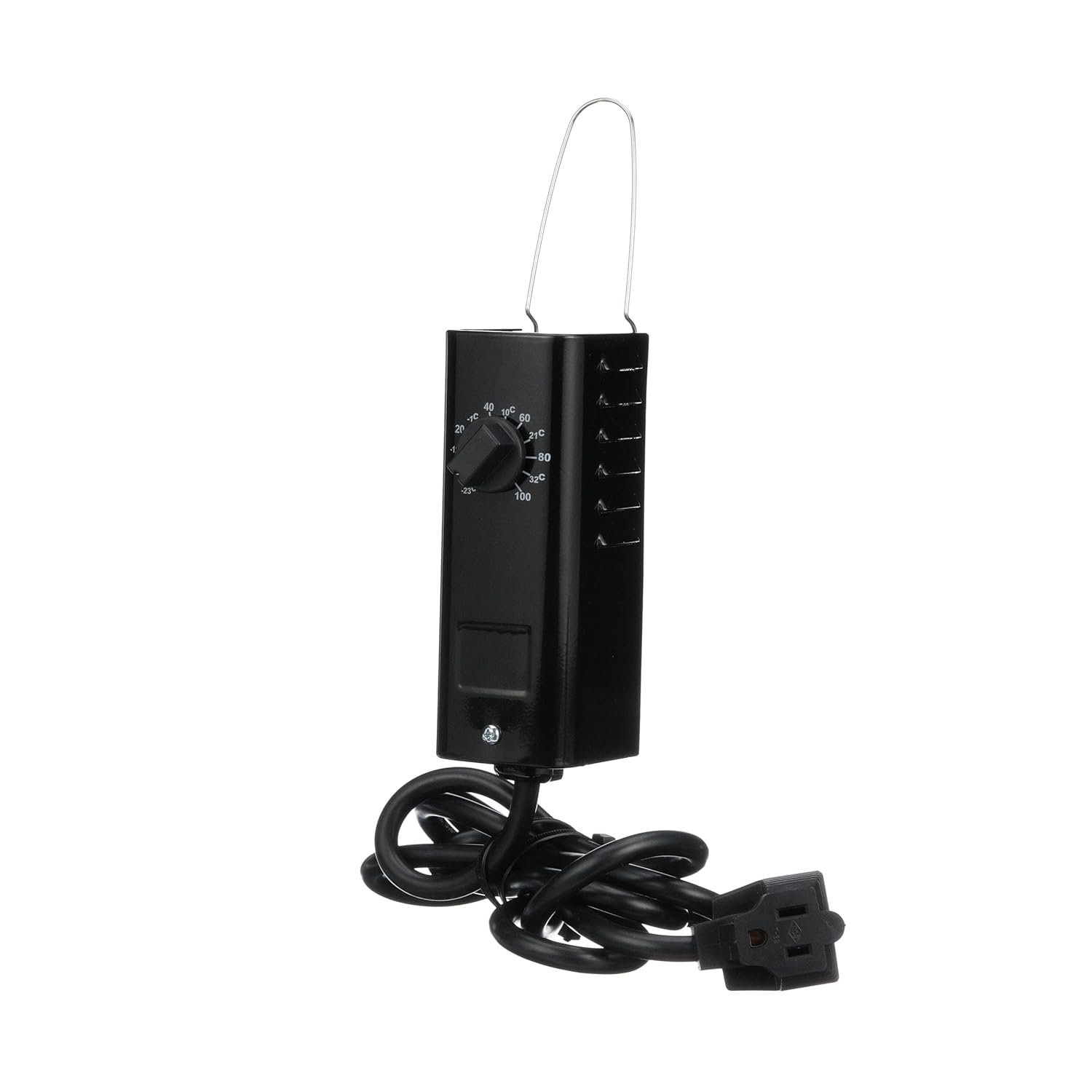 TPI Corporation KTO121 – Termostato de voltaje de línea de enfriamiento de serie industrial, SPST Cool Only, cable de 6 pies de largo, carcasa de