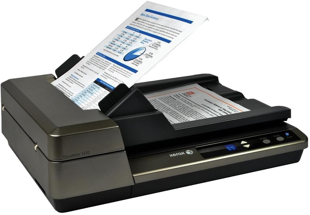 Escáner Xerox DocuMate 3220 Duplex de documentos a color para PC y Mac