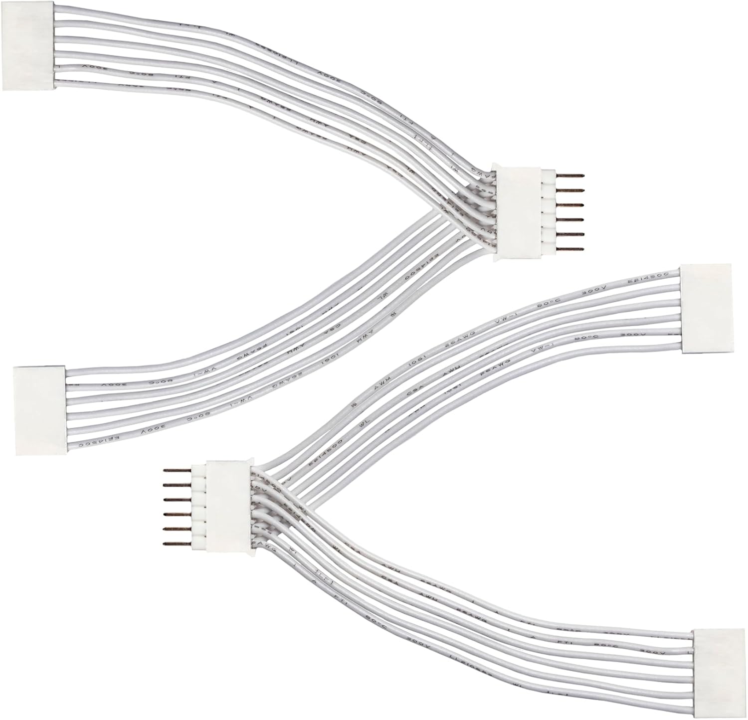 Litcessory Divisor compatible con tiras de luz Nanoleaf Essentials (paquete de 2, blanco)