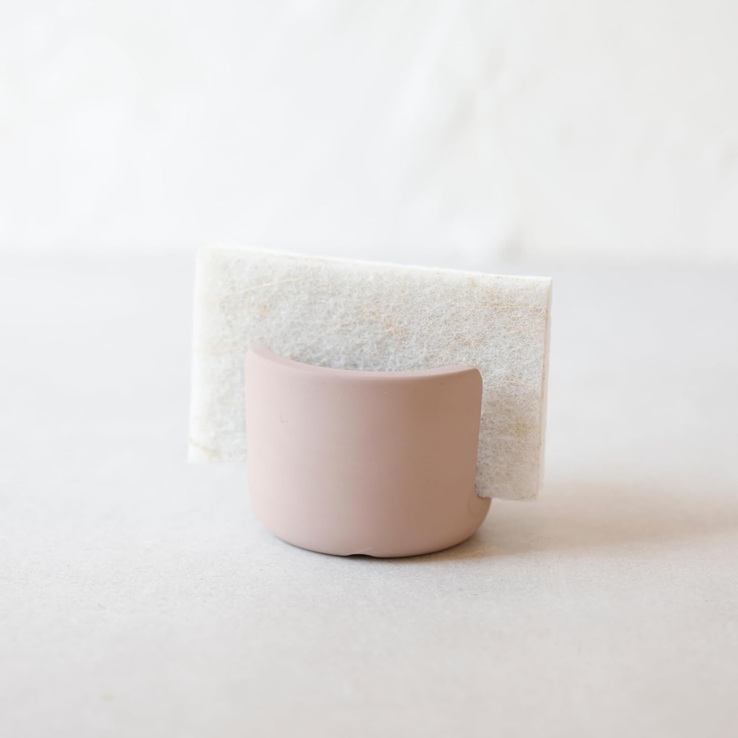Selegna Diatomite – Organizador de fregadero de cocina de secado rápido (marrón, pequeño, 0.42 libras), estante de secado absorbente para esponja de