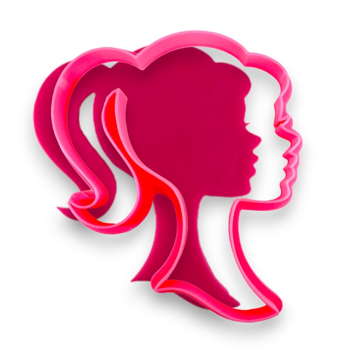 Pink Doll, Purple Cookie Cutter Pink Baby Doll Movie Character Cookie Cutter For Baby Shower and Birthdays, 3d Printed Baking Tool