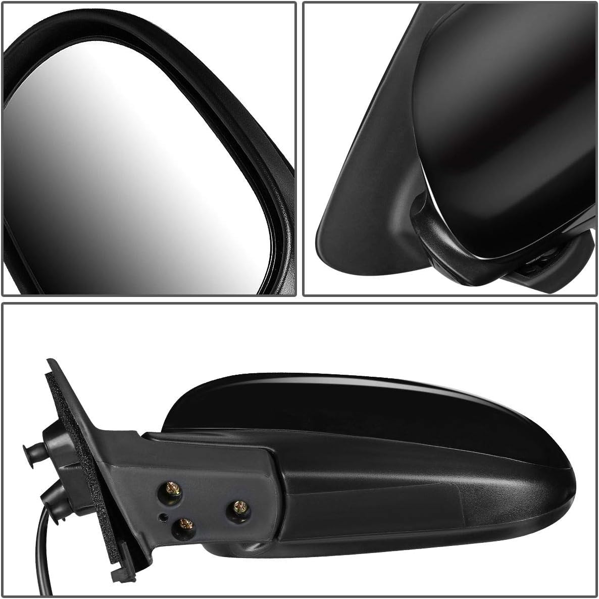 DNA Motoring OEM-MR-NI1321121 Espejo de puerta lateral derecho de estilo fábrica compatible con 00-03 Maxima  00-01 I30  02-04 I35