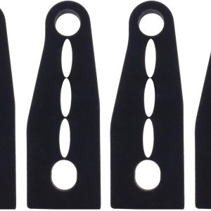 Cerradura de puerta de coche amortiguador para Ford Focus 3 Kuga 2 escape borde traqueteo gritos silenciosos ruido sordo insonorización Cerradura de puerta de coche amortiguador para Ford Focus 3 Kuga 2 escape borde traqueteo gritos silenciosos ruido sordo insonorización