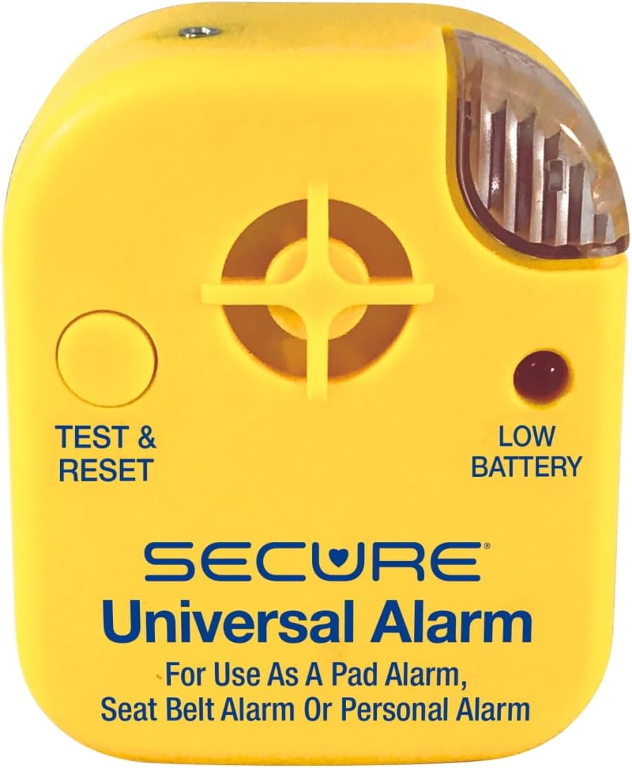 Alarma de cama segura para adultos mayores, almohadilla de sensor de presión de cama de 12 x 30 pulgadas, monitor de alarma para pacientes de 80 db,