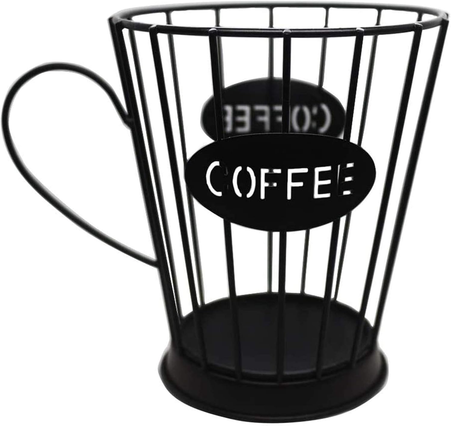 TAMOSH Soporte para cápsulas de café, cesta de almacenamiento para encimera de cocina, soportes de almacenamiento para cápsulas de espresso