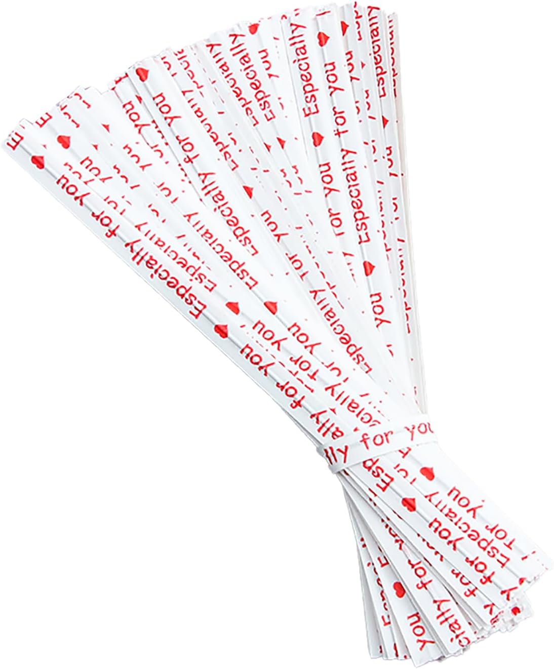 Lazos giratorios de papel kraft blanco reutilizables, 700 lazos para pan, lazos de torsión a granel de 3.5 pulgadas de largo, lazos giratorios de