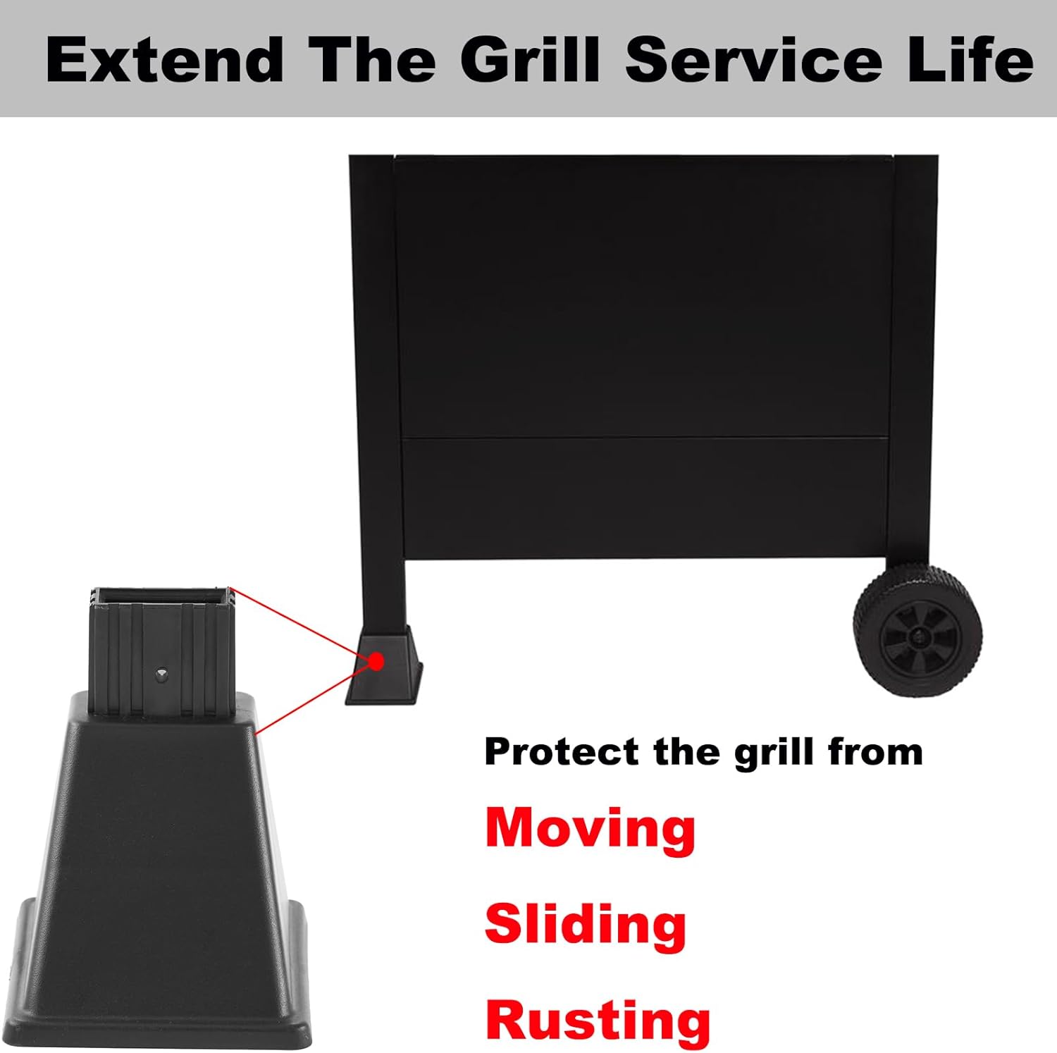 70-01-275 Piezas de repuesto para Dyna Glo DGF493BNP DGH474CRP DGH450CRP DGF493PNP-D DGB463CNP DGB493SPB DGB448SNP Dyna-Glo Gas Grill Leg Cap Parts