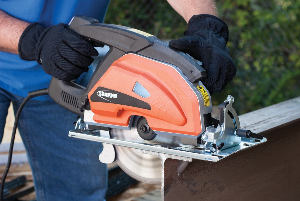 Jancy Slugger by Fein – Sierra de corte de metal de 9 pulgadas – 120 voltios, consumo de energía de 1800 W, velocidad de carga de 2300 RPM –