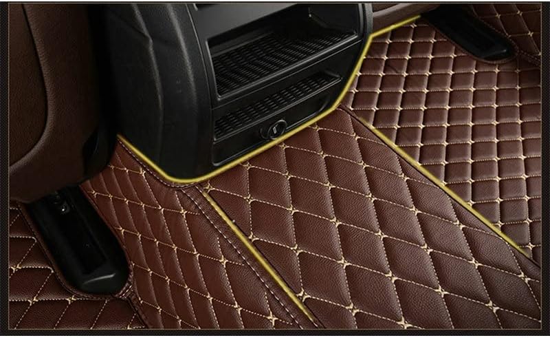 Alfombrillas de automóvil aptas para BMW 1, 2, 3, 4, 5, 6, 7 Series X1, X2, X3, X4, X5, X6, X7, Z4 para todo tipo de clima (color negro)