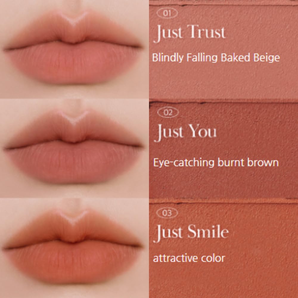 BBIA Last Powder Lipstick Series1 – Lápiz labial mate en polvo, cobertura completa, acabado mate que no se seca, textura de terciopelo sin peso,