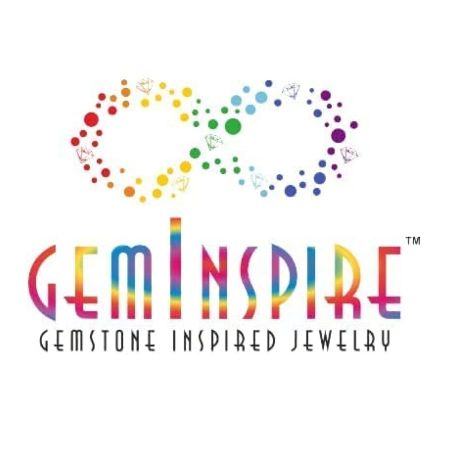 GemInspire Natural Full Beaded 7 Chakra Beads Bracelet, Handmade Jewelry, 925 Sterling Silver 8 Inch Adjustable Chain (7 Chakra)