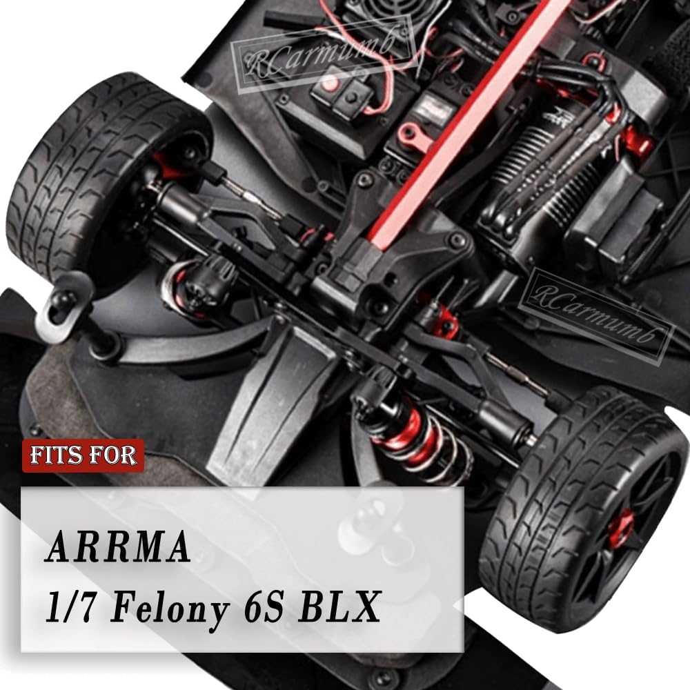 Juego de neumáticos de rueda RC 2.9 para 17 Arrma Infraction 6S, ilimitado, 2 neumáticos 42100 2.9, 2 neumáticos 53107 2.9, juego de neumáticos RC