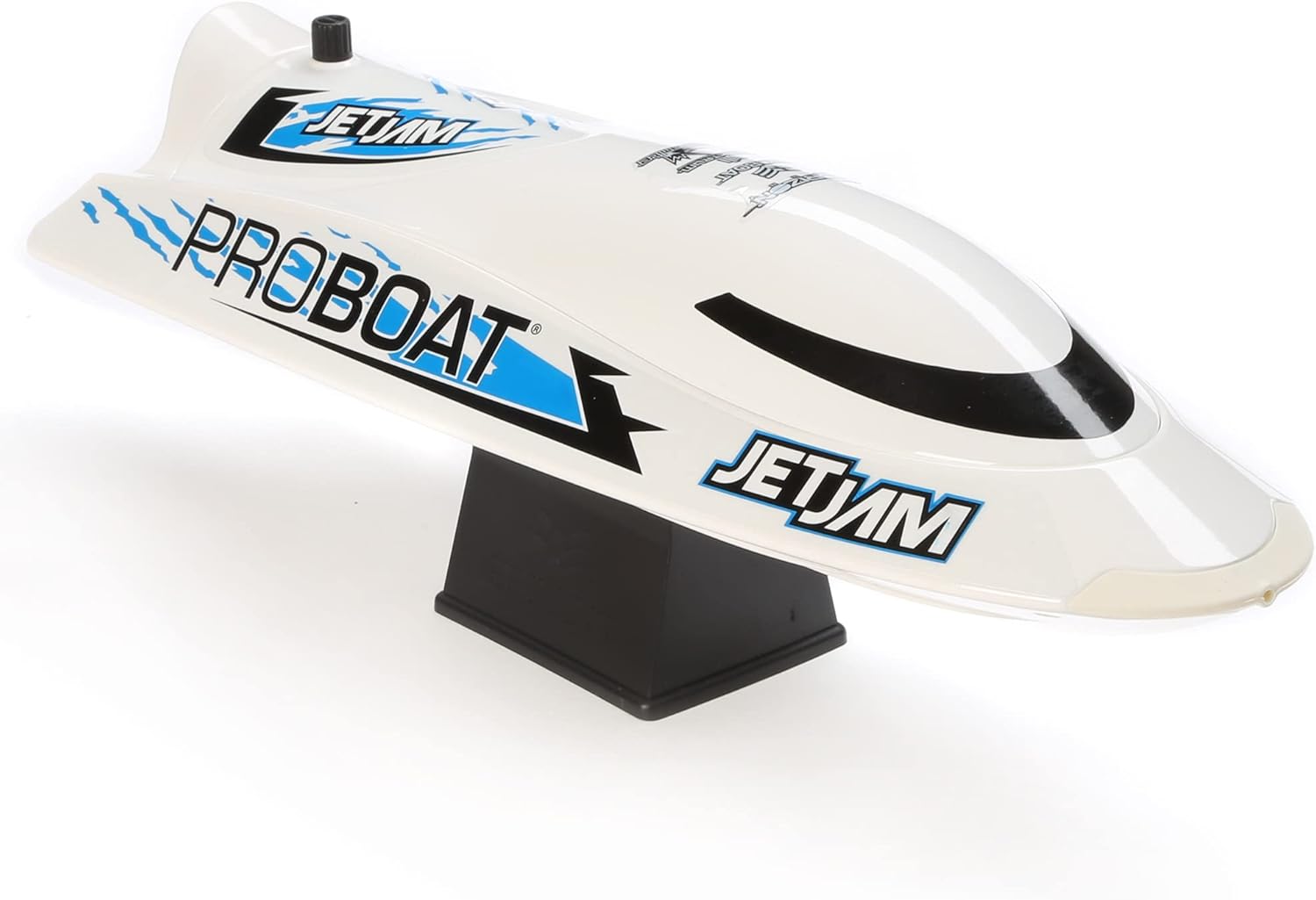 Horizon Hobby Pro Boat RC Jet Jam V2 – Pilas de 12 pulgadas para transmisor no incluidas, color blanco PRB08031V2T2