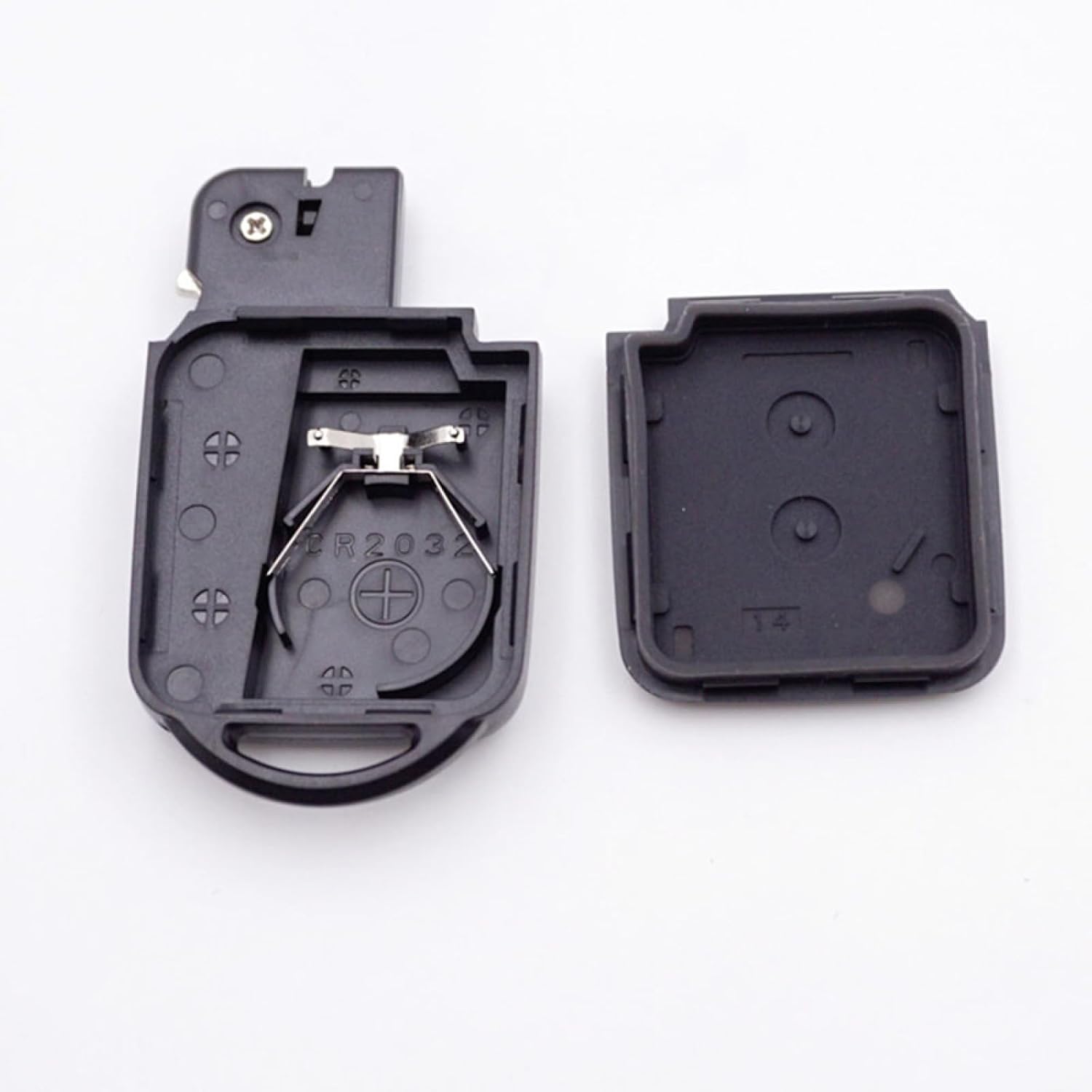 Oulesh Fundas para llavero de coche para Nissan NV200 Qashqai X-Trail Micra, 2 botones de carcasa de llave remota