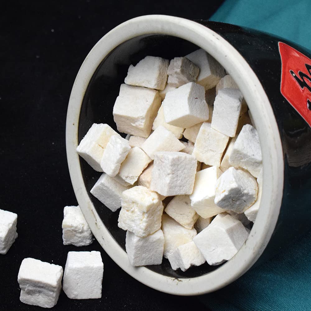 Poria Cocos FuLingTuckahoe Poria Cocos Fu Ling blanco Orgainc Poria Cocos Wild Tuckahoe Poria Poria Cocos naturales Cocos Poria secos (8 oz)
