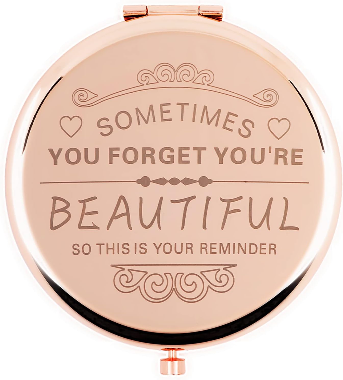 Regalos de cumpleaños para mujeres, espejo de maquillaje compacto, regalos para mujeres, festivales, día de San Valentín, Navidad, día de la madre,
