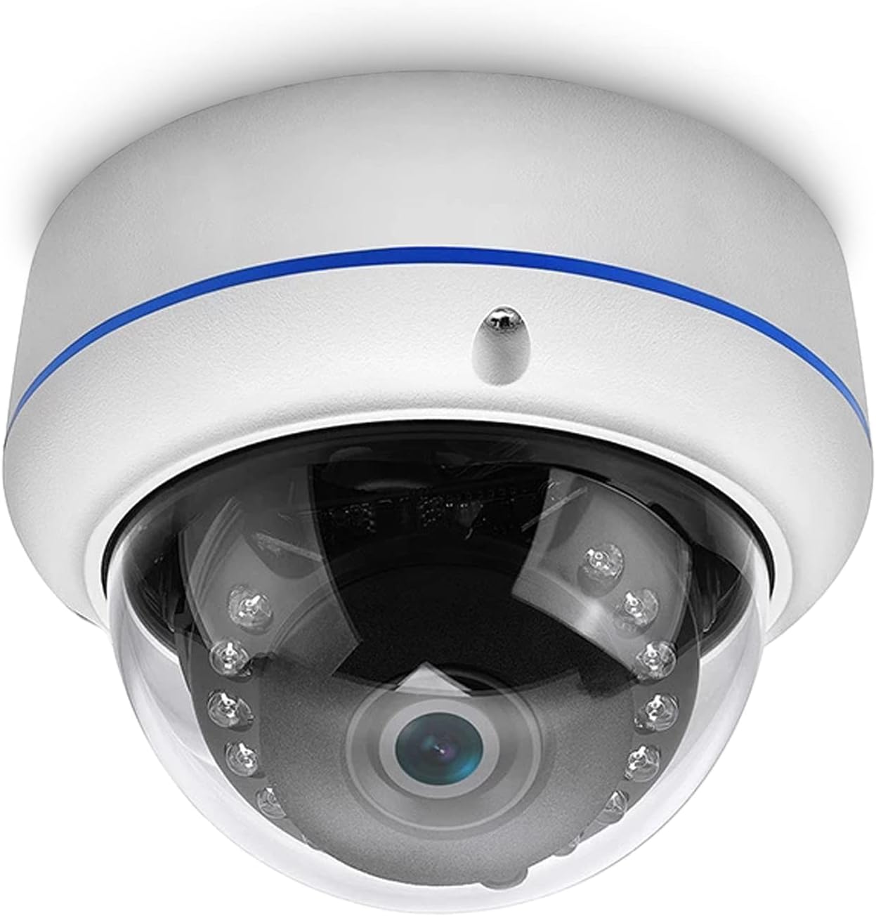 HD 1080P 360 grados domo cámaras de vigilancia interior al aire libre 4 en 1 (TVIAHDCVICVBS BNC sistema analógico) 0.057 in ojo de pez CCTV vista