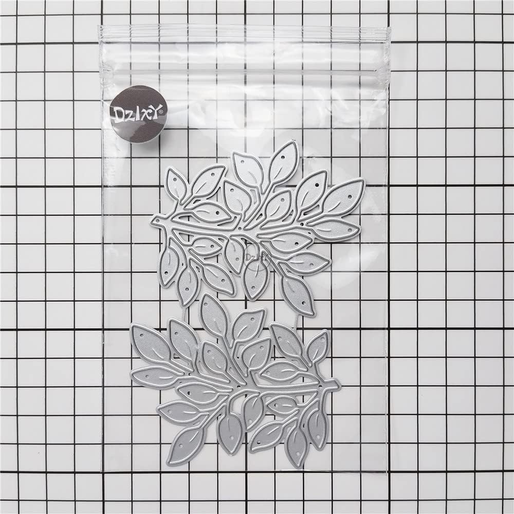 DzIxY Troqueles de corte de metal de dos hojas para hacer tarjetas, papel de relieve, troquelados, plantillas de máquina de álbumes de recortes,