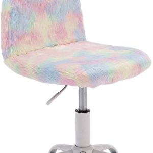 Guyou Silla de escritorio de estudio para niños, asientos de sudor, silla colorida para niños, linda silla giratoria con ruedas para computadora con Guyou Silla de escritorio de estudio para niños, asientos de sudor, silla colorida para niños, linda silla giratoria con ruedas para computadora con