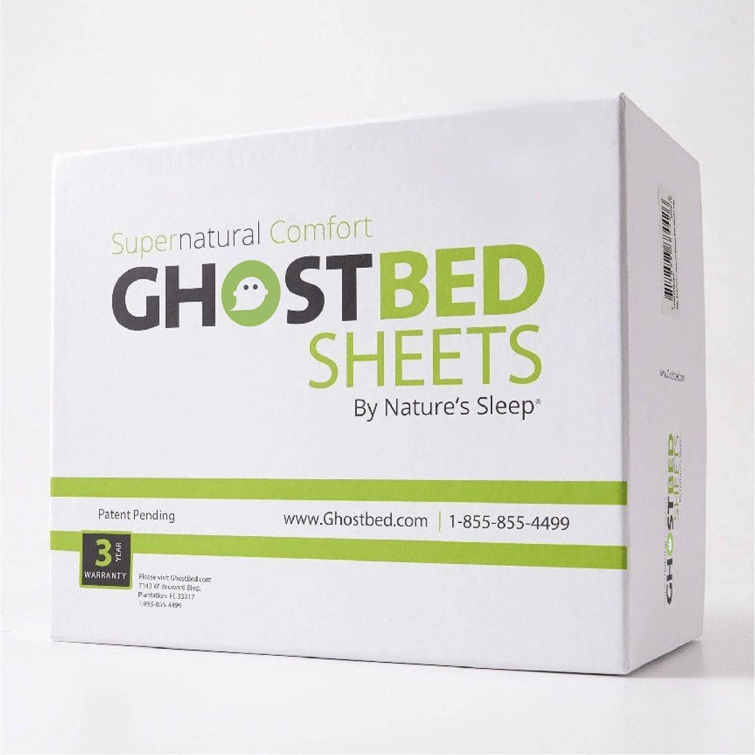 GhostBed Cal King Cooling – Juego de sábanas de lujo de algodón Supima y Tencel, resistente a las arrugas con bolsillos profundos, 6 piezas, color