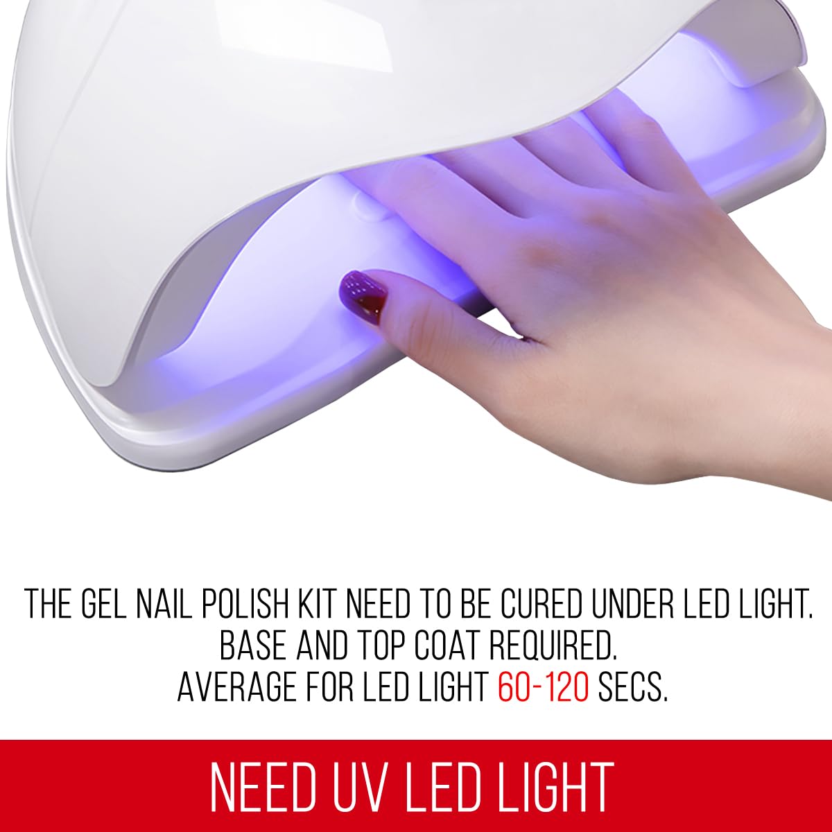 KINGMAS Esmalte de uñas de gel, 1 unidad de 0.5 fl oz (0.5 fl oz), arte de uñas, salón de manicura, lámpara de uñas de gel, decoración de uñas en