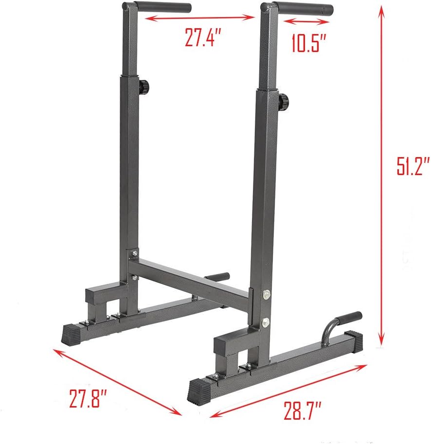 -Torre de poder ajustable resistente Pedestal de inmersión de entrenamiento de fuerza ajustable y resistente para entrenamiento de fuerza