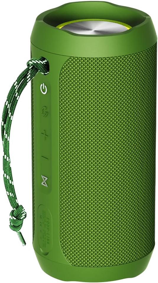 EDUPLINK Altavoz Bluetooth portátil impermeable – Altavoz inalámbrico de 20 W más fuerte con 20 horas de tiempo de reproducción, emparejamiento TWS,