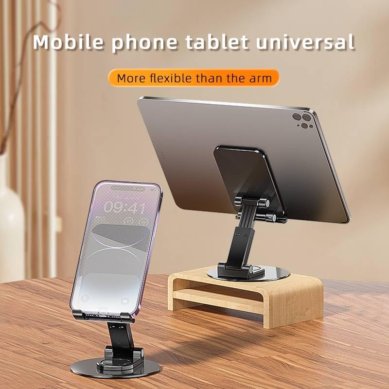 Mayten Soporte plegable para teléfono de escritorio, soporte de teléfono de escritorio para teléfonos y Teblets, soporte para iPhone y iPad