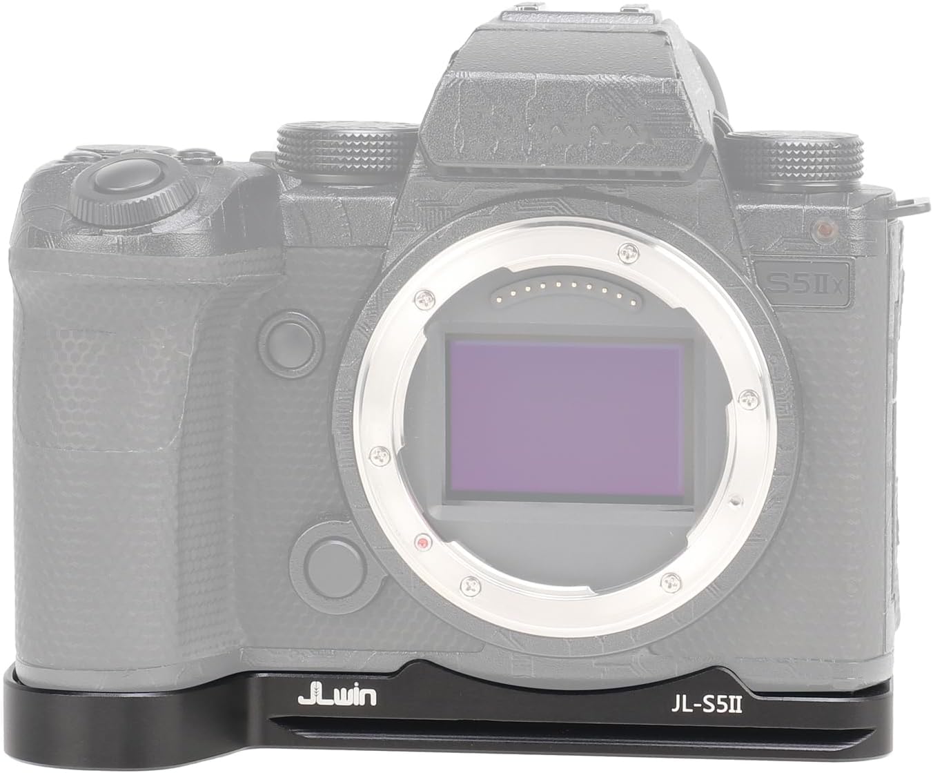Placa base de liberación rápida QR con soporte de zapata fría para cámara sin espejo Panasonic Lumix DC-S5 IIDC-S5 IIXDC-G9M2 G9II sin espejo,