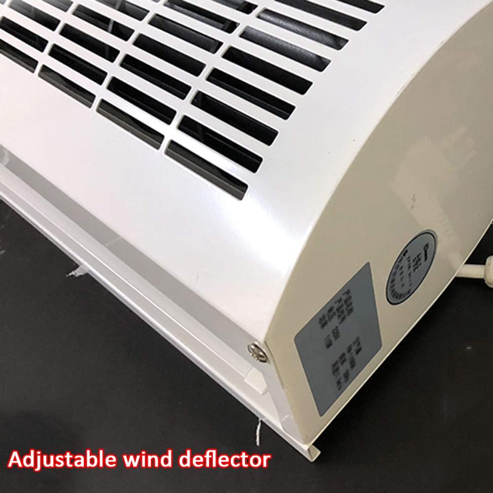 Air Curtain Gran volumen de aire y bajo ruido en entradas y salidas comerciales Máquina ajustable de dos velocidades Control remoto Dirección del