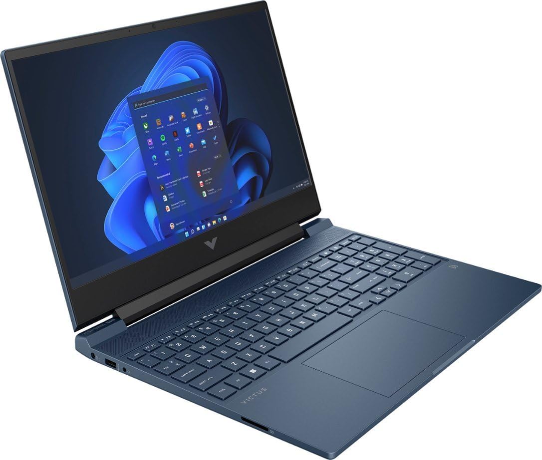 HP Victus 15 – Laptop para juegos 2023, pantalla de 15.6 pulgadas de 144 Hz, procesador Intel Core i5-13420H, gráficos NVIDIA GeForce RTX 3050, 64