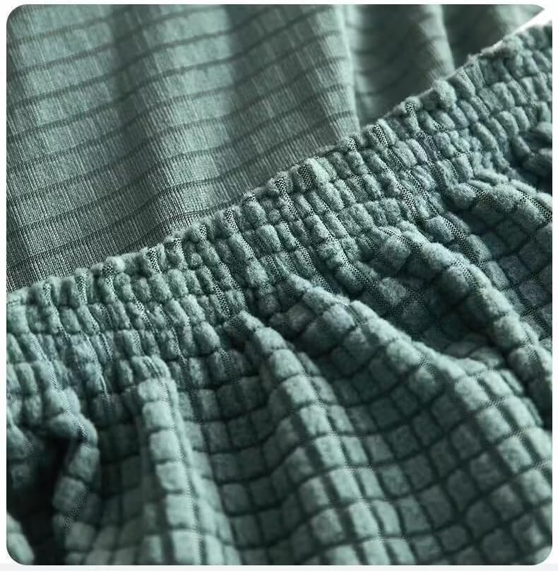 Funda otomana rectangular súper elástica de ajuste suave para taburete de pies, 16 x 25 pulgadas, 31 x 38 pulgadas, muebles para sala de estar, con