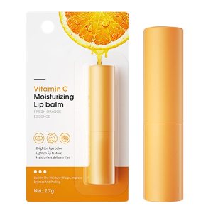 Lápiz labial para mujeres Vitamina C Hidratante Bálsamo Labial Cuidado de los Labios con Extracto de Fruta de Naranja y Aceite Bálsamo Labial Lápiz labial para mujeres Vitamina C Hidratante Bálsamo Labial Cuidado de los Labios con Extracto de Fruta de Naranja y Aceite Bálsamo Labial