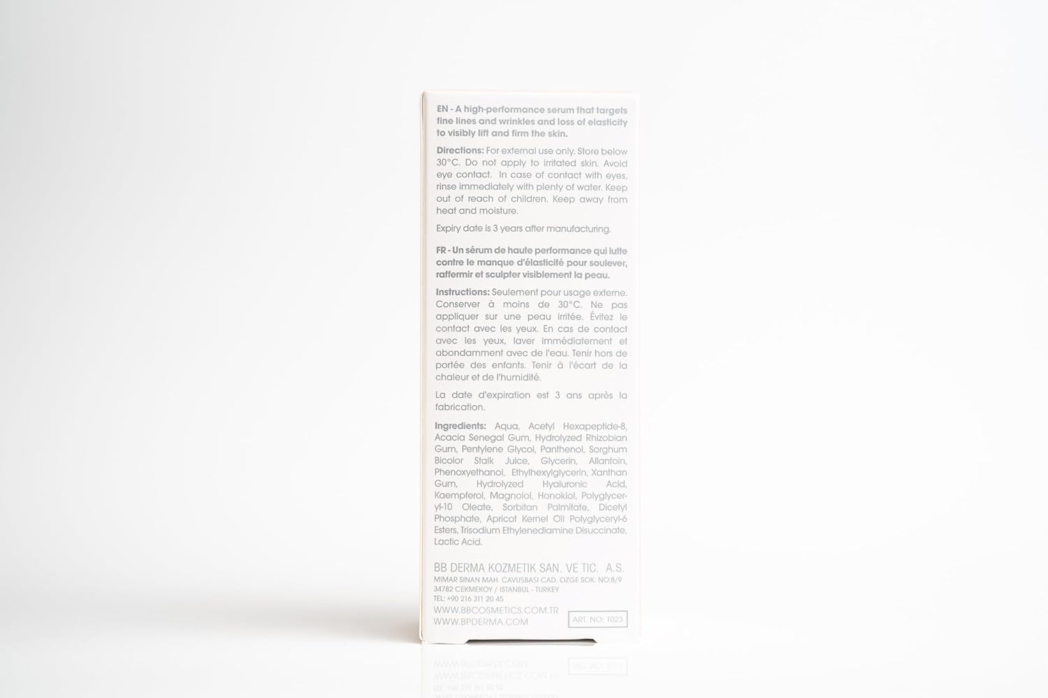 Beauty & Pharma Suero de levantamiento instantáneo 3% péptidos + 1% Oligo HA  Levanta, suaviza y revitaliza tu piel para un resplandor juvenil