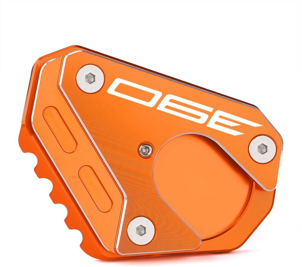 Placa de extensión de soporte lateral de motocicleta compatible con KTM 390 Duke 2011-2023 390 RC 2014-2023  Soporte de almohadilla de pie 390duke