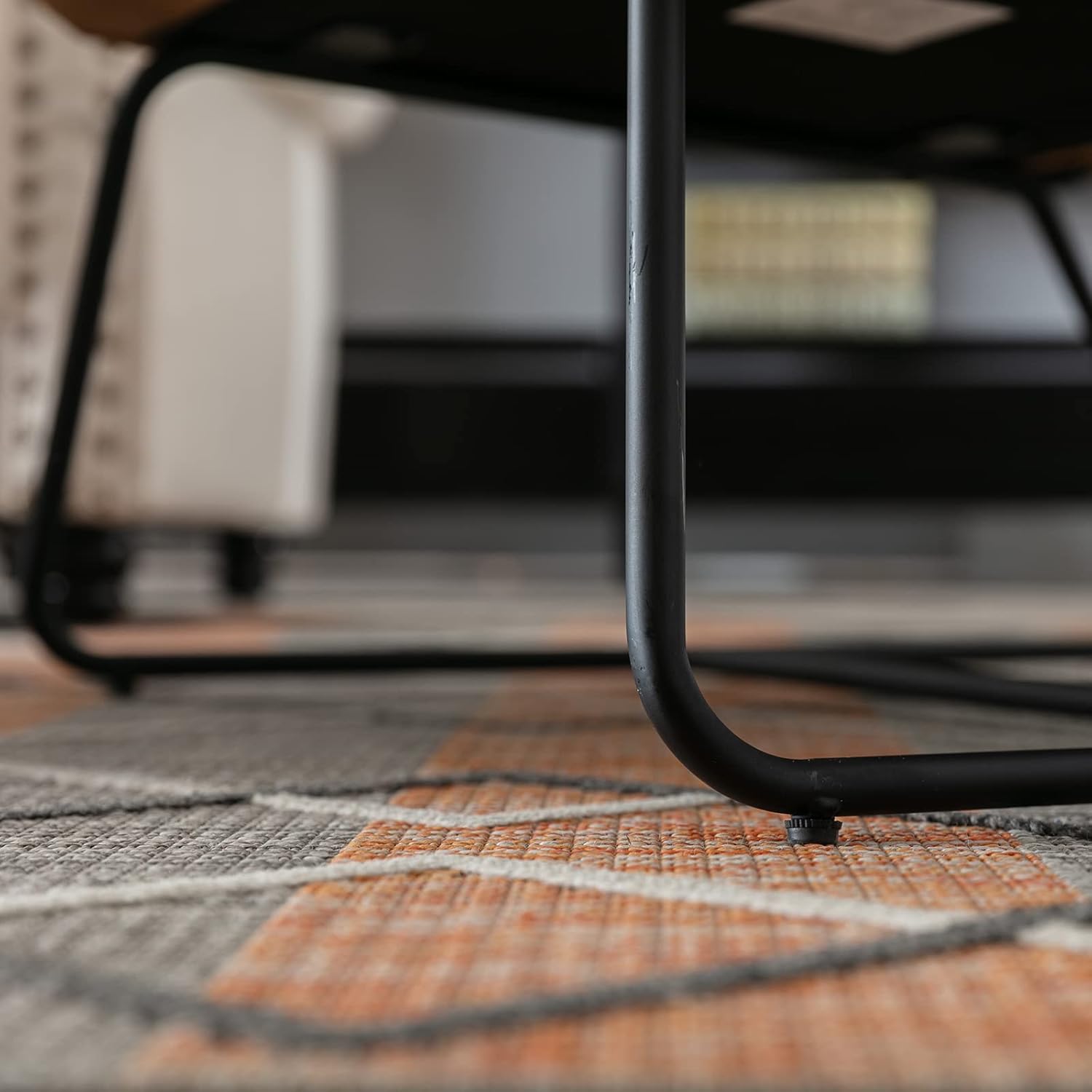 DUOMAY Juego de 2 sillas decorativas modernas, de 27.5 pulgadas de ancho grande, tapizadas de poliuretano, sin brazos, para sala de estar, sillas de