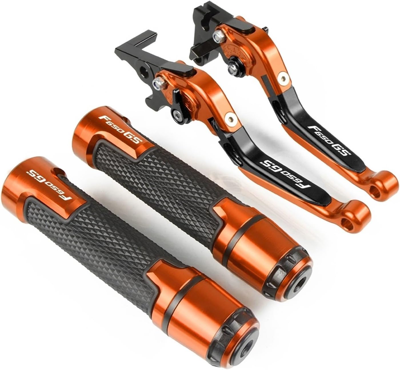 Frenos de tambor de motocicleta aptos para BMW F650GS 2000-2005 F 650 GS, accesorios de motocicleta, palancas de embrague de freno CNC, manillar,