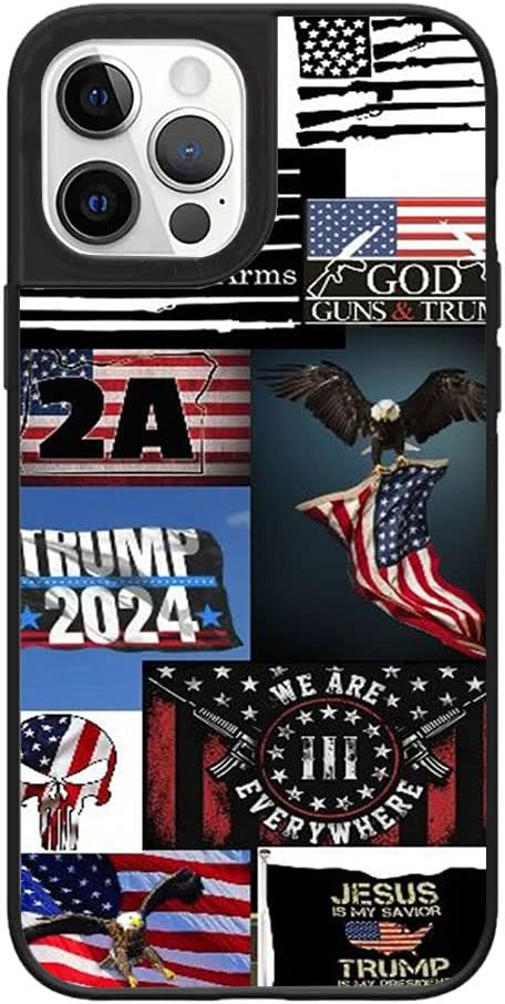 Trump 2024 – Funda de teléfono para iPhone 14, 13, 12, 11 Plus Pro Max Mini XR X XS Max 7 8 Plus, funda protectora estética de Trump para mujeres,