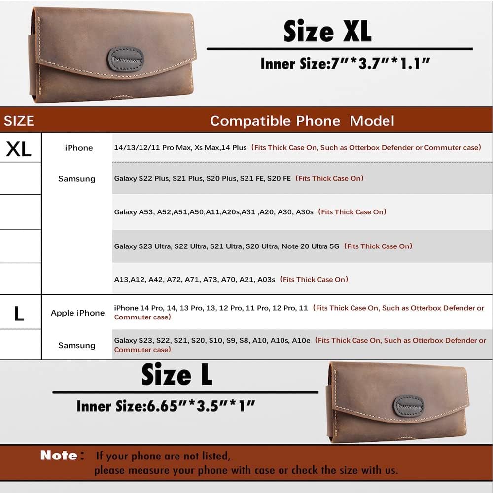 Funda de cuero para teléfono, clip para cinturón, doble bolsillos, bolsa para teléfono celular, tarjetas y efectivo, cierre magnético, funda para