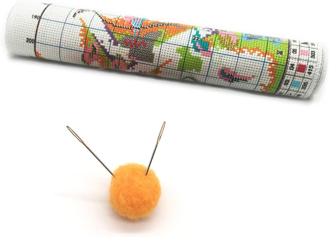 Maydear – Kit de bordado de punto de cruz con estampado para principiantes, hilo 11CT de 3 hebras
