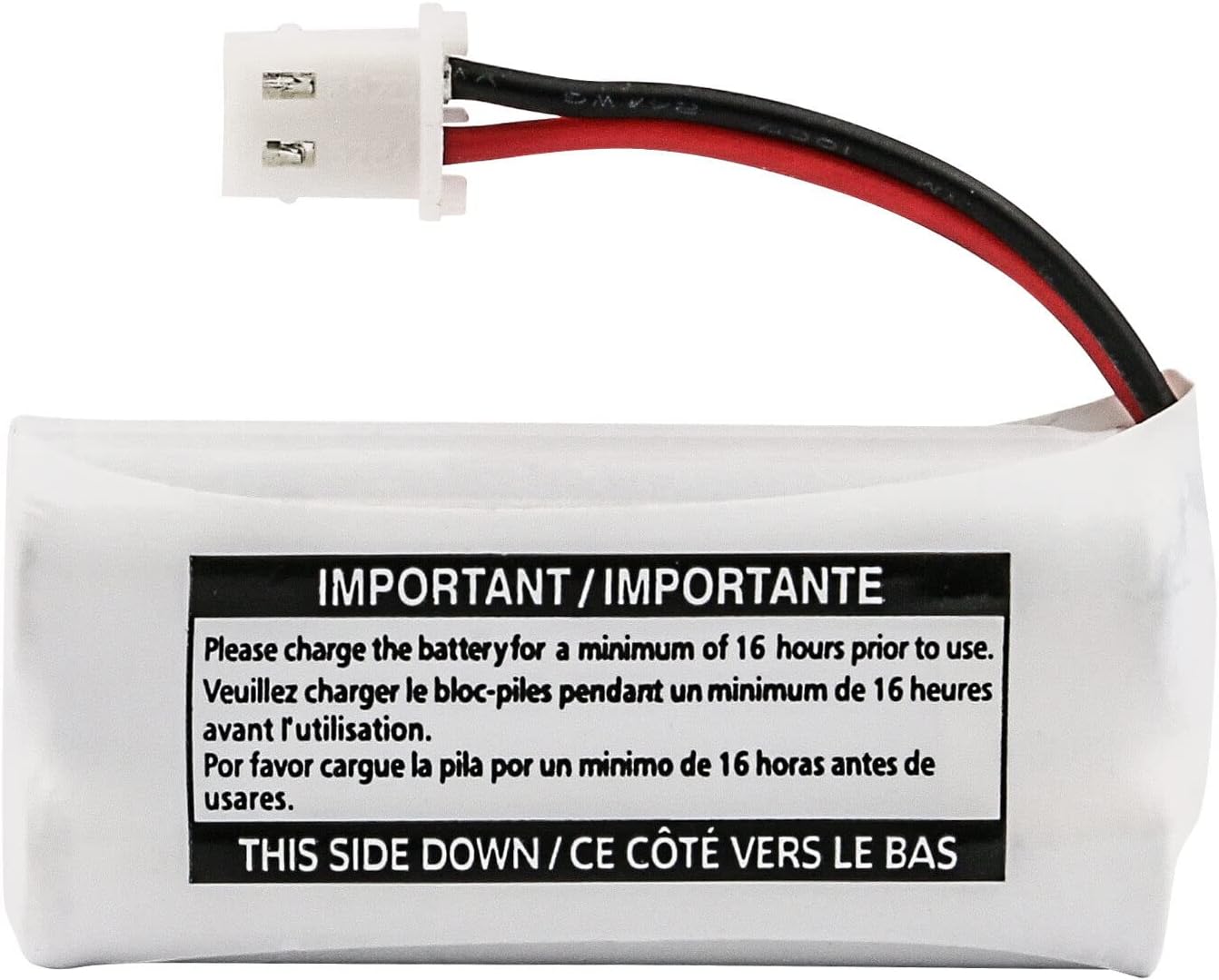 Kastar Paquete de 1 batería de repuesto para Vtech CS6509-14 CS6509-15 CS6509-16 CS6509-17 CS6509-19 CS6519 CS6519-14 CS6519-15 CS6519-16 CS6519-2