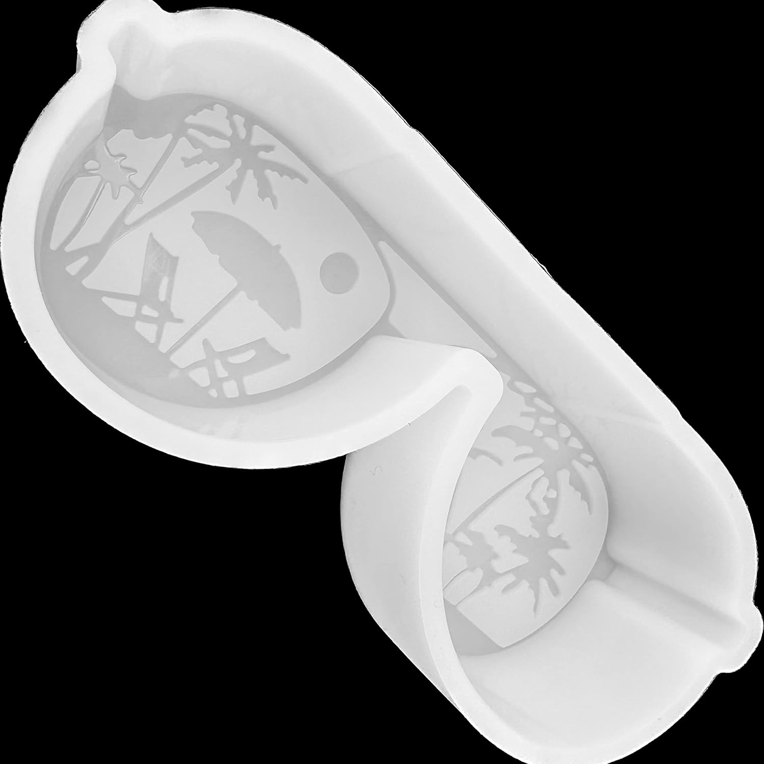 VONZK Molde de silicona para vacaciones de verano, 4 34 pulgadas de largo x 3 12 pulgadas de ancho x 1 14 pulgadas de alto para cuentas aromáticas,