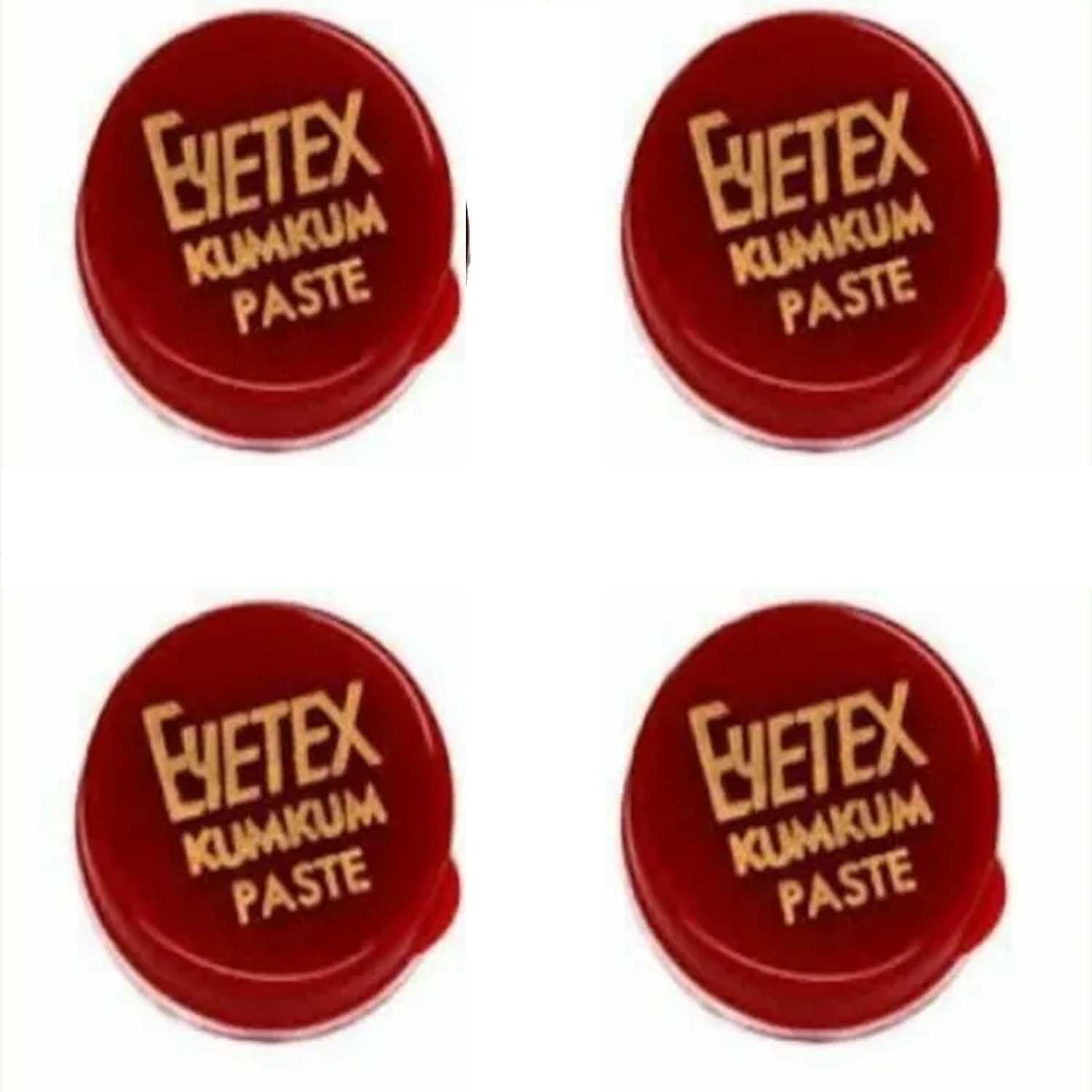 Eyetex Kumkum Pasta impermeable de larga duración, a prueba de manchas, color profundo puro y natural, larga duración, enriquecida con ingredientes