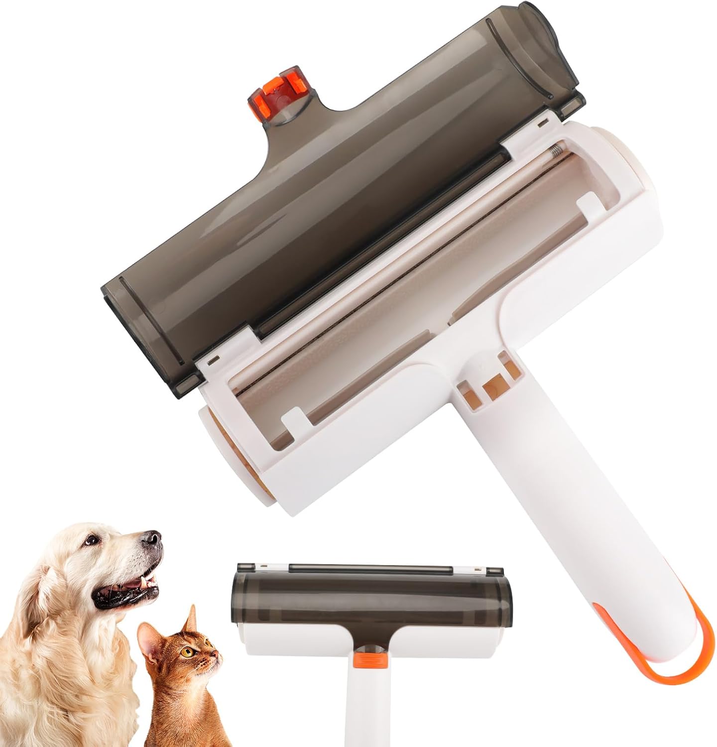 Rodillo removedor de pelo de perro, es reutilizable y lavable, para mantener el sofá, alfombra, colcha, ropa, sábana, asiento de automóvil,