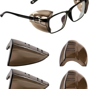 24 Pairs Eye Glasses Side Shields, Flexible Slip on Side Shields for Prescription Glasses Fits Small to Medium Eyeglasses 24 Pairs Eye Glasses Side Shields, Flexible Slip on Side Shields for Prescription Glasses Fits Small to Medium Eyeglasses