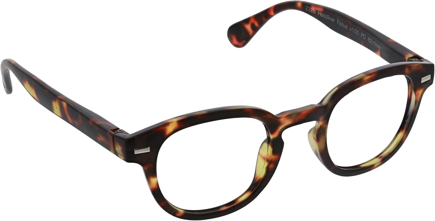 Peepers by PeeperSpecs Gafas de lectura con bloqueo de luz azul Headliner para hombre