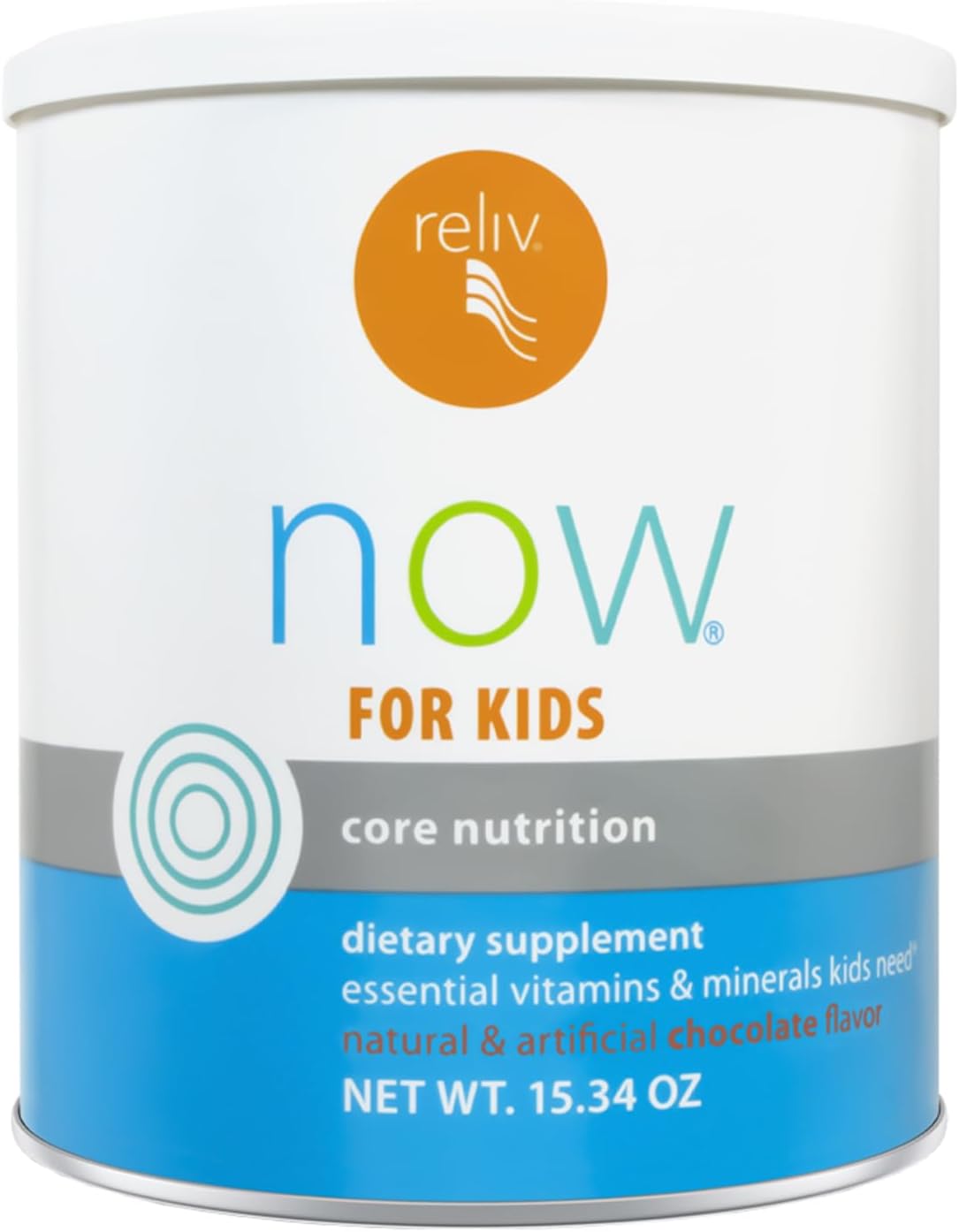 RELIV Ahora para niños – Batido nutricional que da a los niños energía duradera. Incluye vitaminas y minerales esenciales con una mezcla de
